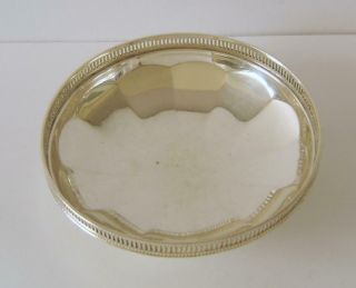 A Good Quality Sterling Silver Pedestal Bowl Birmingham 1930 Elkington & Co 72g 5