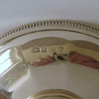 A Good Quality Sterling Silver Pedestal Bowl Birmingham 1930 Elkington & Co 72g 6