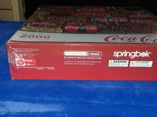 Coca Cola Classic Signs 2000 Piece Puzzle 2010 Allied Spingbok 2