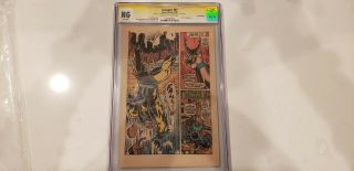 Avengers 67 Page 7 Only Cgc Ng Stan Lee Signed Autographed Ultron Key Rare 1969