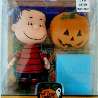Peanuts It ' s The Great Pumpkin Charlie Brown Linus Van Pelt Figure 2