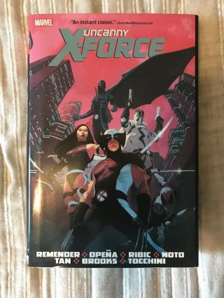 Uncanny X - Force Omnibus Hardcover Remender Out Of Print Rare