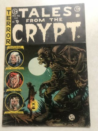 Tales From The Crypt 46 Ec Horror Comic Golden Age