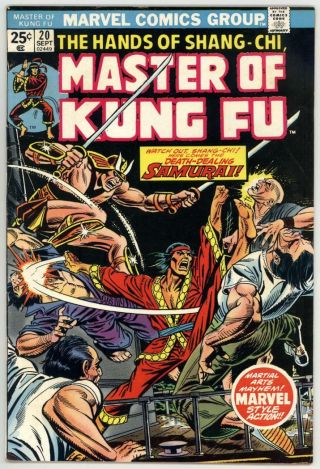 Master Of Kung Fu 20 Vf,  8.  5 1974