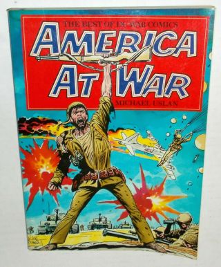 America At War Best Of Dc War Comics 1st Pb Printing 1979 Uslan Fireside Kubert