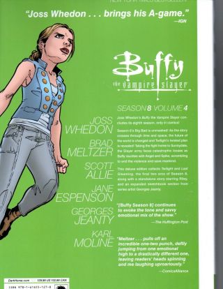 Buffy Deluxe Library Edition Season 8 Vol 4 HC 2