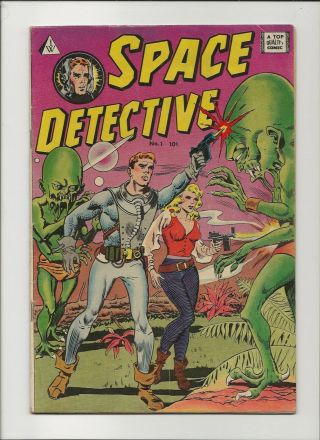 Space Detective 1 F - 5.  5 Gga Iw Enterpise Issue Of Space Detective 2 From 1951