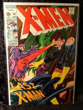 The X - Men 59 (vol.  1) August 
