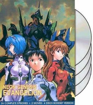 Neon Genesis Evangelion Completetv 1 - 26,  Movies (end Of Death Rebirth) Eng Dvd