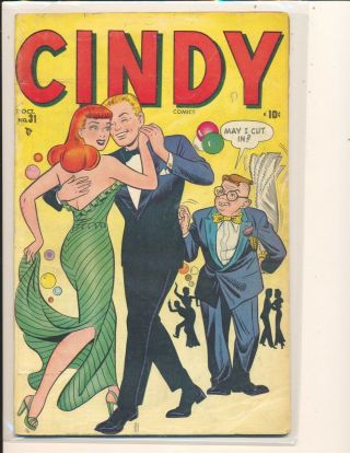 Cindy Comics 31 - Kurtzman Art Vg Cond.  Eraser Marks On Cover
