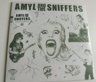 Amyl And The Sniffers Self Titled Green Vinyl Lp