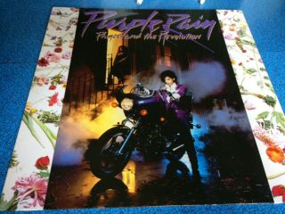 Prince Purple Rain Uk First Press Vinyl Record