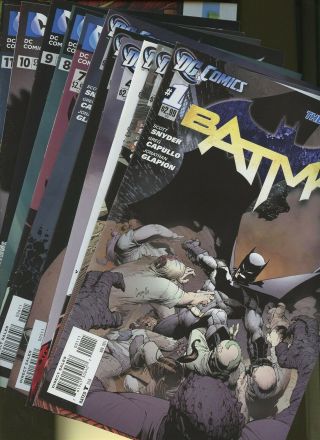 Batman (the 52 Complete Series) 1 - 52 (snyder) 56 Books Dc Comics,  2011 - 2016