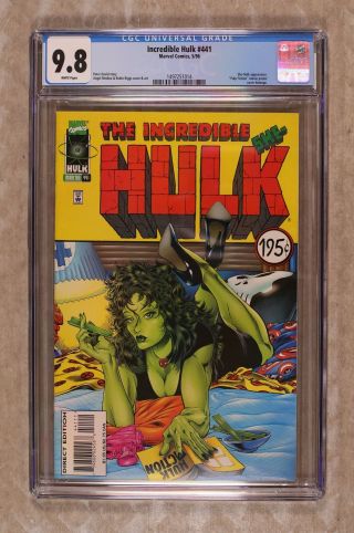 Incredible Hulk (1st Series) 441 1996 Cgc 9.  8 1497251014