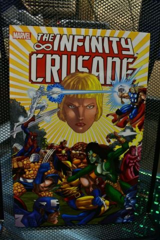 Infinity Gauntlet War Aftermath Crusade 1 & 2 Complete 6 TPB Set RARE Thanos 7