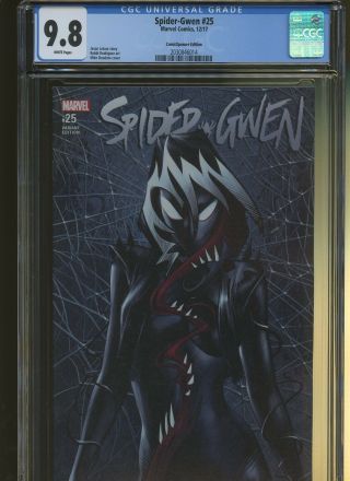 Spider - Gwen 25 Cgc 9.  8 | Marvel 2017 | Comicxposire Edition.  Variant.