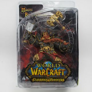 Wow World Of Warcraft S6 Mountain Dwarven King Magni Bronzebeard Figure Toy Gift