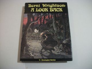 Berni Wrightson - A Look Back 1st Hardcover Autographed Misprint 1979