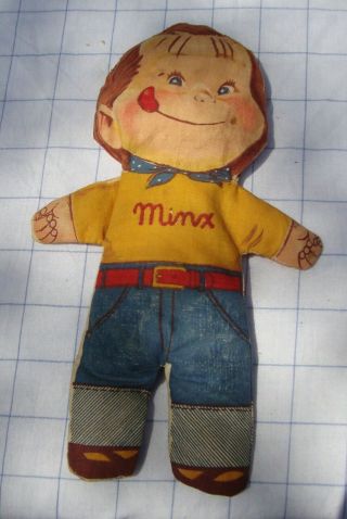 Vintage Minx Cloth Doll General Foods Advertising