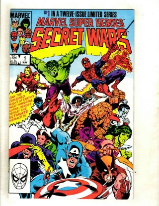Secret Wars Complete Marvel Comics Series 1 2 3 4 5 6 7 8 9 (nm) 10 11 12 Hj9