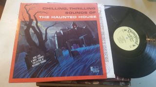 Disney Chilling,  Thrilling Sounds Of The Haunted House 1964 Halloween Spooky Lp