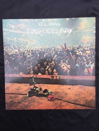 Neil Young Time Fades Away Album 12” Vinyl Lp Record