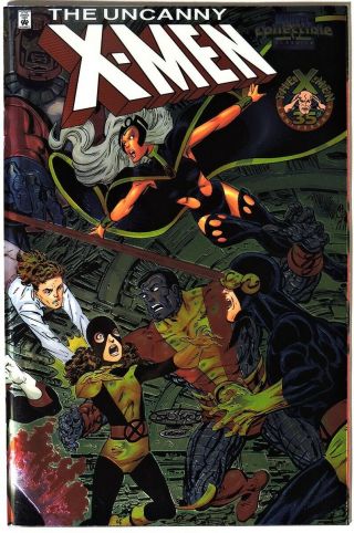S582.  Marvel Collectible Classics: X - Men 2 8.  5 Vf,  Chromium Wraparound Cover