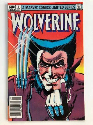 Wolverine 1 (1982) - Nm - Limited Series - Iconic Cover - Frank Miller