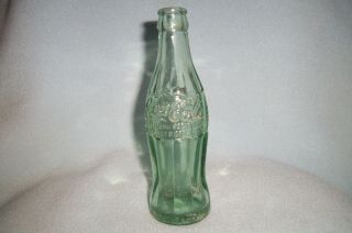 Coca - Cola 6 Oz Bottle Dec.  25,  1923 Evansville,  Ind