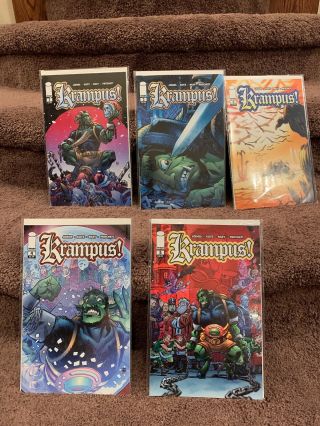 Krampus (image) 1 - 5 2014 Comic Never Read Bagged And Boarded