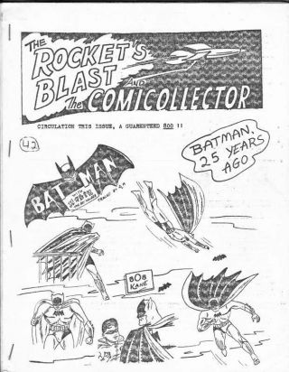 1965 Comics Fanzine Rocket 