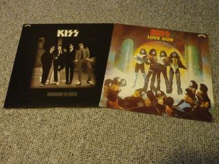 Kiss - Love Gun & Dressed To Kill - 2 X Classic Rock Lp Bundle - Vg - Price