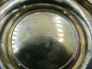 Vintage Mueck - Carey Co.  Sterling Silver Sugar Bowl 3285 7