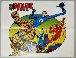 Vintage,  Dynamite 1975 Scholastic Magazines,  Fantastic Four Poster
