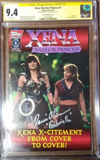 Xena: Warrior Princess 1 Cgc 9.  4 Ss Renee O 