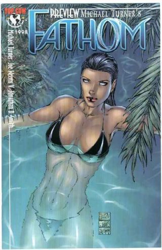 Fathom Preview 1998 - Michael Turner - Top Cow - Near