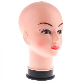 Female Cosmetology Mannequin Head Model Wig Hat Jewelry Scarf Display Rack