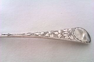 Beautifully Engraved Solid Silver Edwardian Butter Knife Joseph Gloster 1904 5
