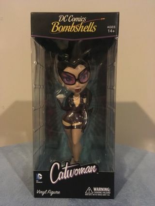 Catwoman Bombshells Vinyl Figure Dc Comics 8 " Cryptozoic Selina Kyle