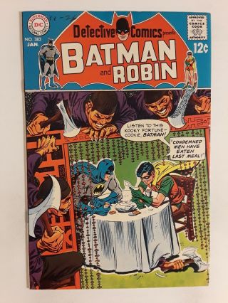 Detective Comics 383 (vf 8.  0) 1969 Elongated Man Back - Up Story; Silver Age