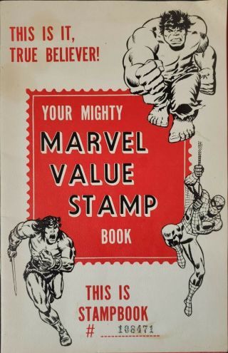 Marvel Value Stamp Book | No Stamps (bare)