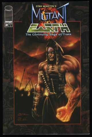 Stan Winston ' s Mutant Earth Comic Set 1 - 2 - 3 - 4 Realm Of The Claw Simon Bisley art 4