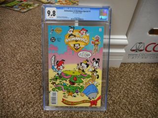 Animaniacs A Christmas Special 1 Cgc 9.  8 Dc 1994 1st Appearance White Pgs