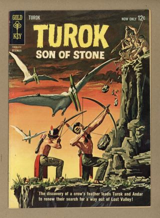 Turok Son Of Stone (dell/gold Key) 30 1962 Gd,  2.  5