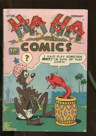 Haha Comics 26 Fine 6.  0 1946