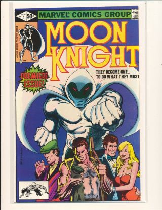Moon Knight 1 (1980) Average Grade On All X5 Copies Nm -