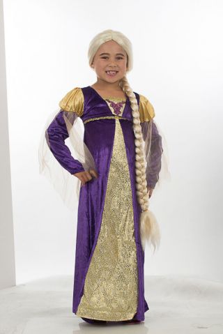 Tangled Princess Rapunzel Inspired Adult Kid Wig Long Braid Cosplay Wig H0395 2