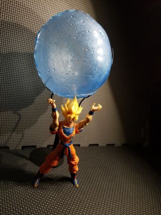 Custom Sprit Bomb Translucent Effect No Goku Figuarts Figure Dragon Ball Z