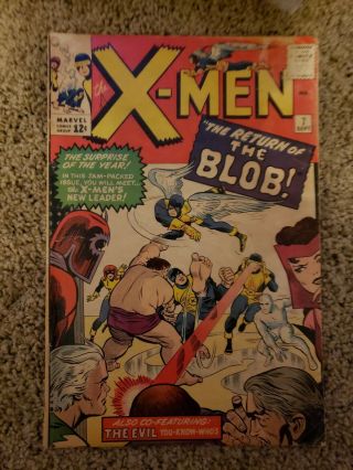 Uncanny X - Men (1st Series) 7 1964 Decent Shape