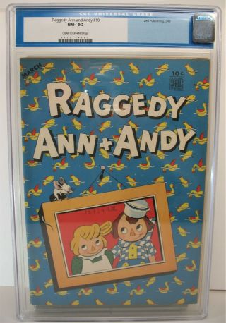 Dell Raggedy Ann And Andy Comics 10 03/1947 Cgc 9.  2 Nm - 0033148001